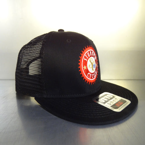 Stunner Cycles Snap Back Hat - Black