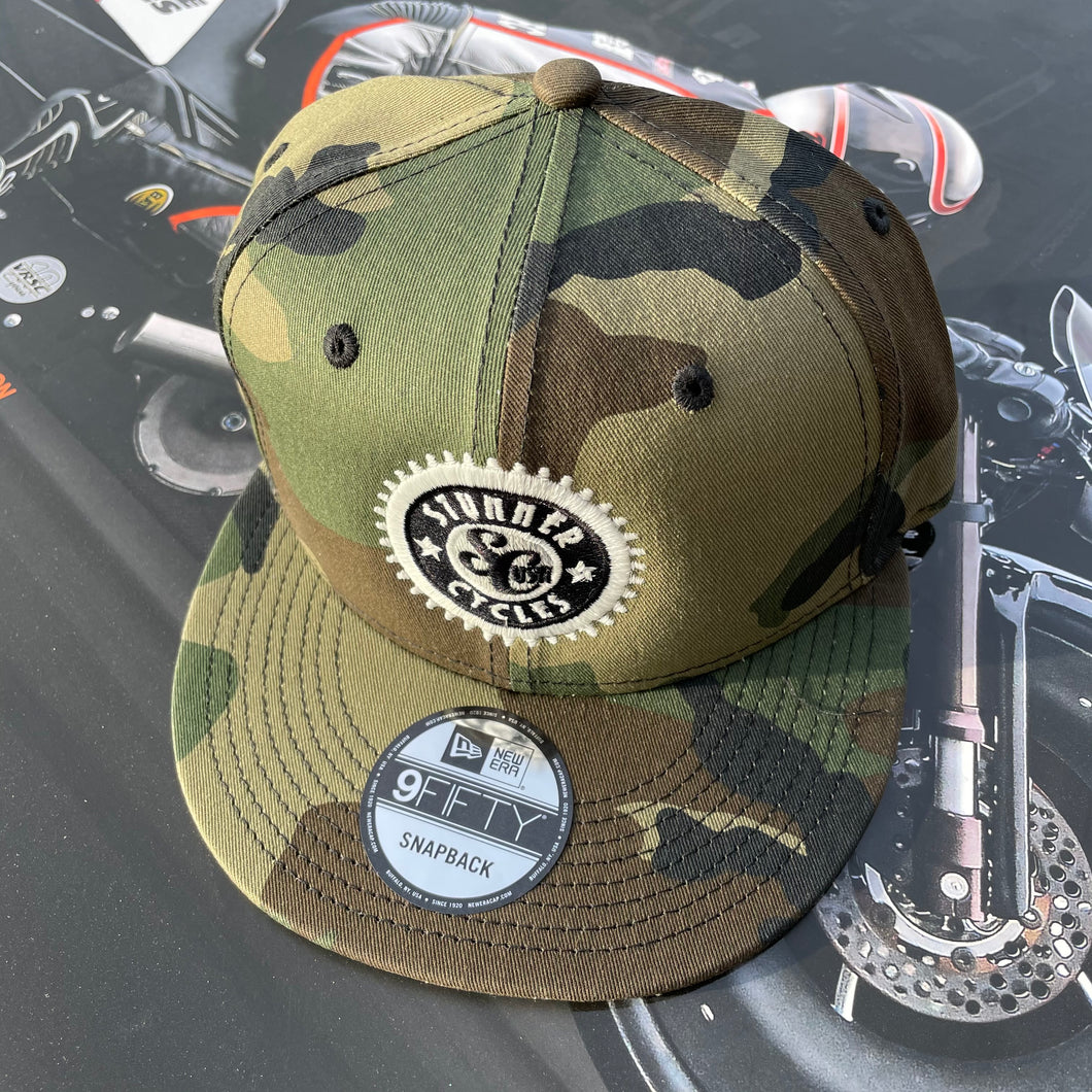 Stunner Cycles 9FIFTY SnapBack Hat - Camo