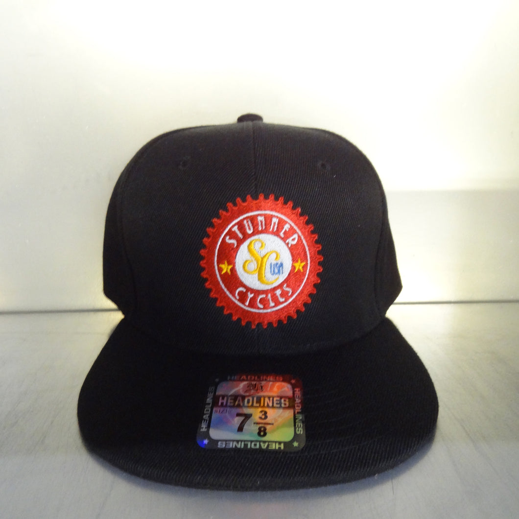 Stunner Cycles Fitted Hat - Black