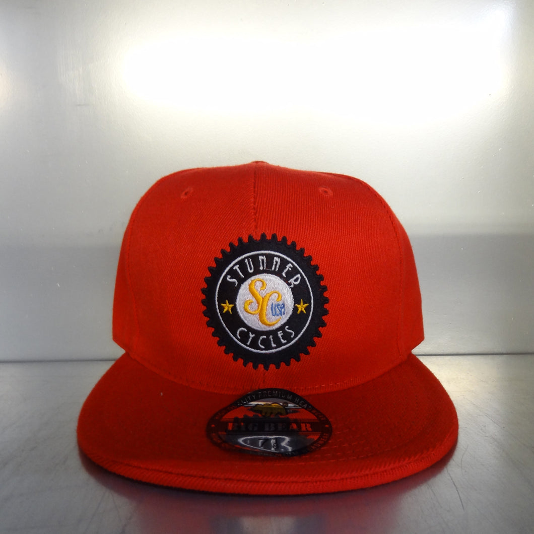 Stunner Cycles Fitted Hat - Red